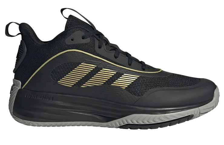 Adidas Ultimamotion Shoes Mens Size 7.5 Black Low Top Basketball Sneakers IF4566 Adidas Adizero Select Team Mens Basketball Shoes Black/White  main image 4