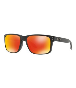 Oakley Oakley Holbrook Matte Black Frame Prizm Ruby Lens 9102 E255