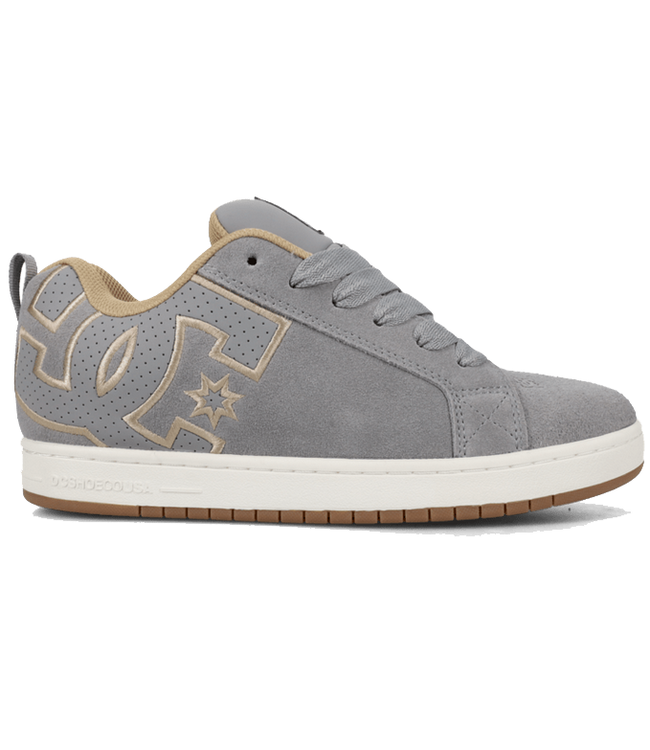 DC DC Court Graffik SE Lt Gray/Tan/Gum DC01665025