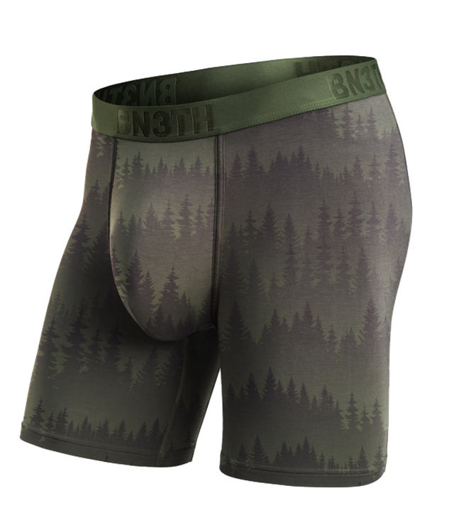 MyPakage BN3TH Mens Classic Icon Boxer Brief PT Forest Bronze