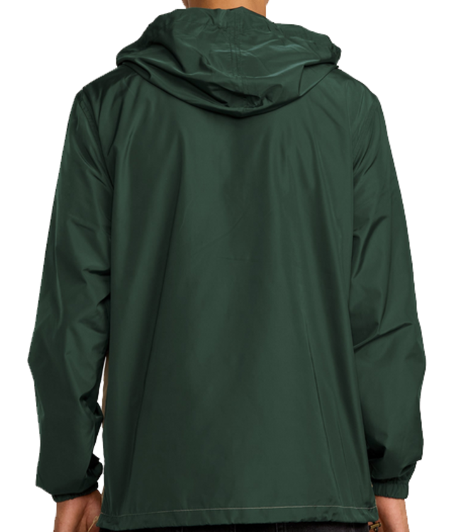 RVCA Mens Meyer II Packable Anorak Hunter Green AVYJK00264
