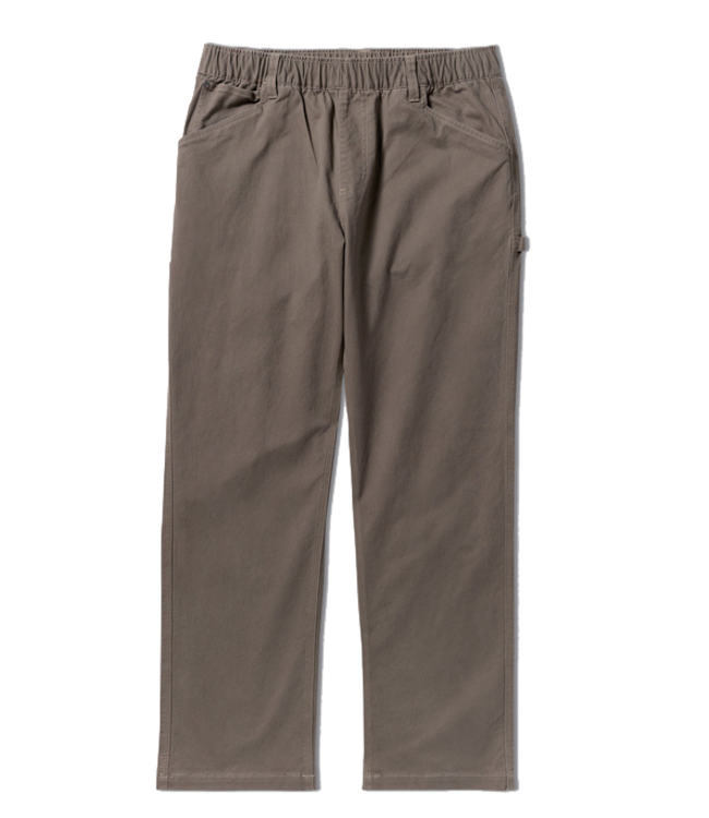 RVCA Mens Americana Carpenter Elastic Pant Mushroom AVYNP00242