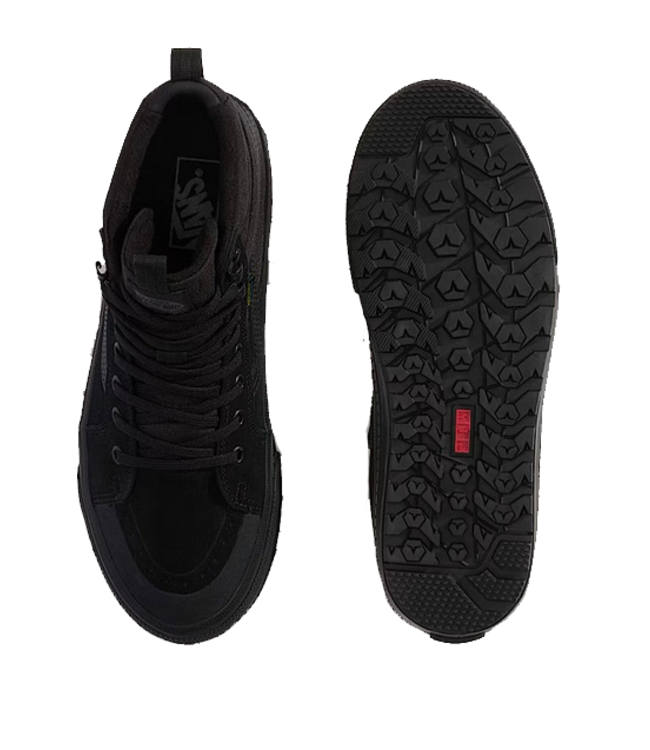 Vans Vans Mens SK8 Hi Waterproof Ins  Black/Black VN000DAQBKA