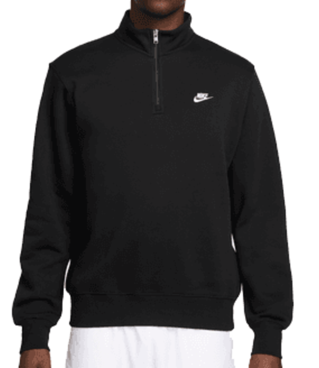 nike Nike Mens Club BB Half Zip Top FN3864 010