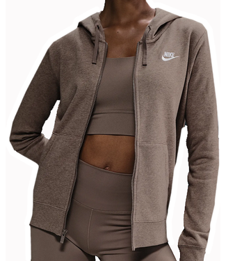 nike Nike Wmns NSW Club Fleece Full Zip Hoodie DQ5471 214