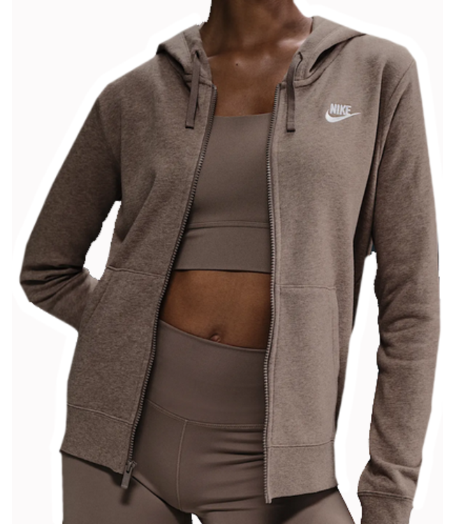 nike Nike Wmns NSW Club Fleece Full Zip Hoodie DQ5471 214