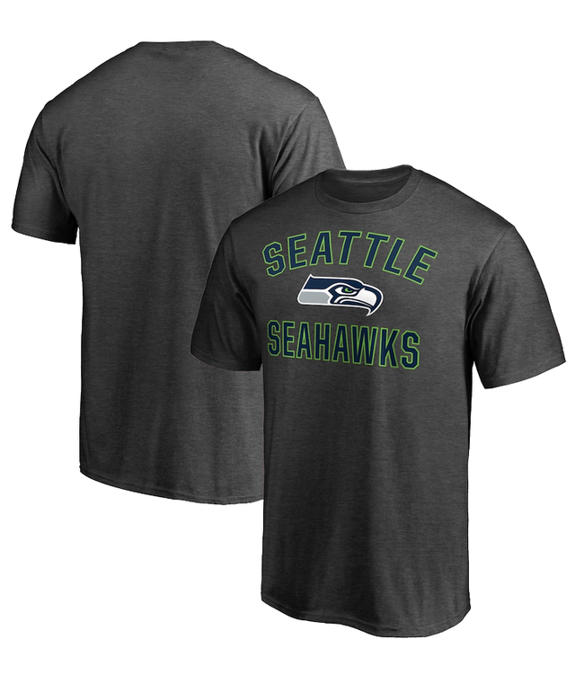 Fanatics Fanatics Mens Seahawks Victory Arch Charcoal TShirt