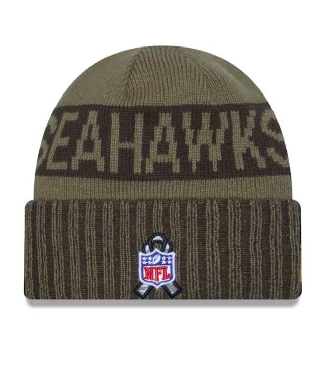 New Era New Era NFL25 Salute To Service Sport Knit Seattle Seahawks