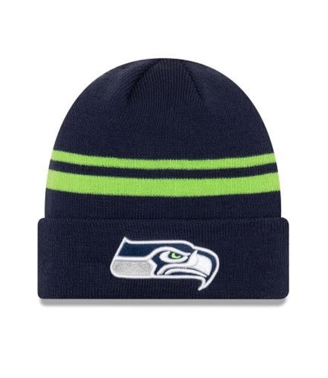 New Era New Era NFL Cuff Knit Official Team Color Seattle Seahawks