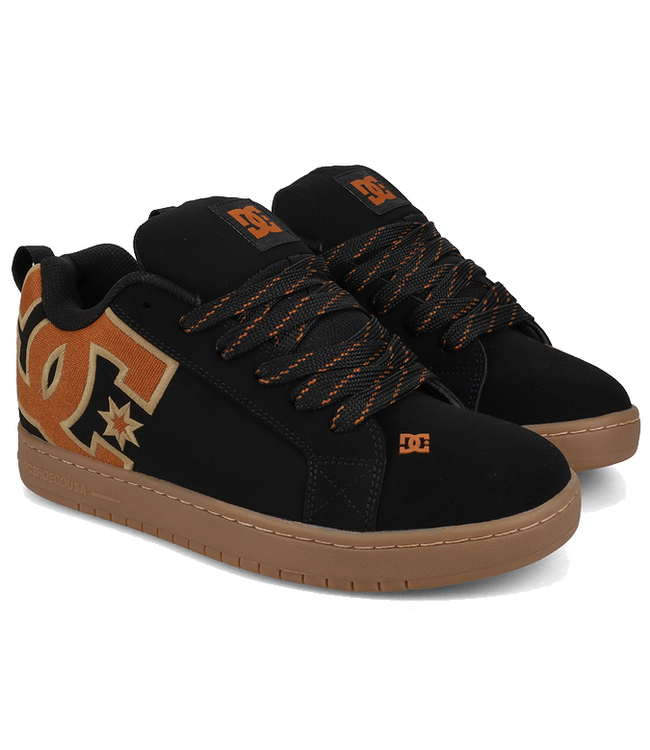 DC DC Mens Court Graffik Black/Wheat DC01661009