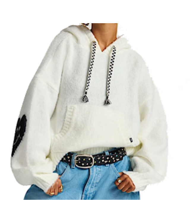 Vans Vans Wmns Kawaii Sweater Hoodie Marshmallow VN000R52FS8