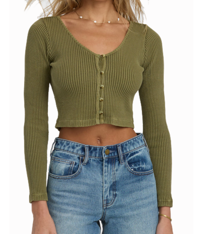 Billabong Billabong Wmns Paxton Long Sleeve Knit Top 24B033506