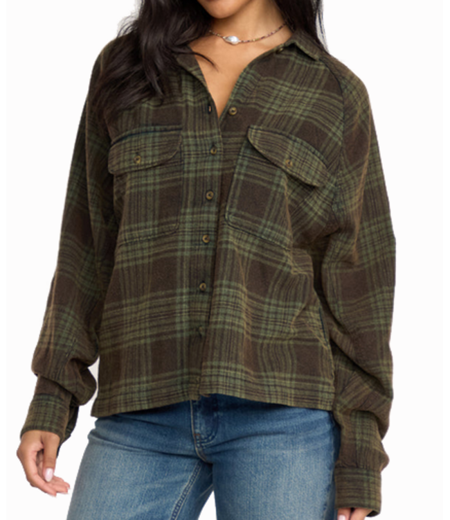 Billabong Billabong Wmns Coastal Breeze Long Sleeve Woven 24B053505