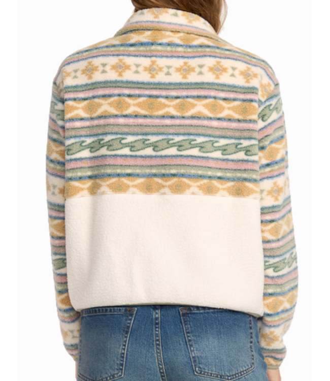 Billabong Billabong Wmns Rock Jetty Mock Neck Zip Fleece 24B483503