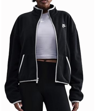 nike Nike Wmns NSW Club Fleece Loose Cozy Track Jacket HV2730 010