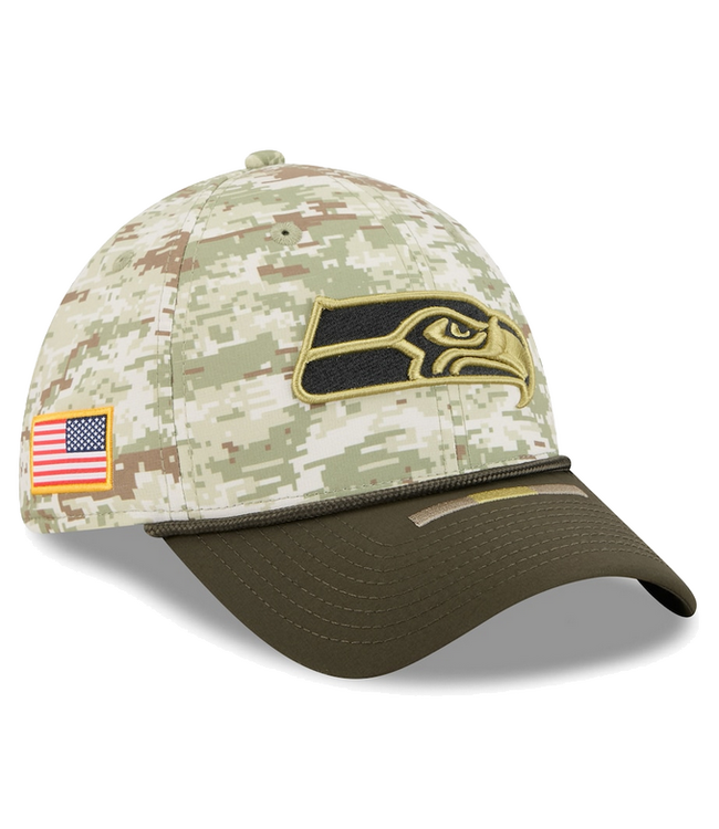 New Era New Era Camo Seahawks 39Thirty FlexFit
