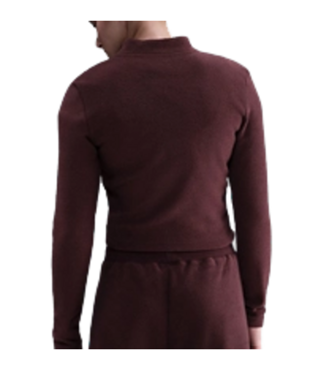 nike Nike Wmns Phoenix Plush Half Zip Long Sleeve Top FV8028 652