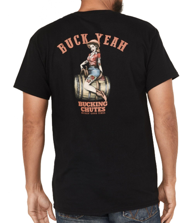 Bucking Chutes Bucking Chutes Mens Barrel Bettie TShirt ST0006