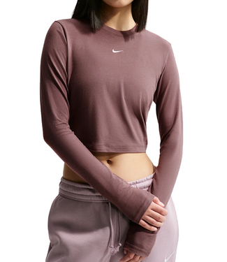 nike Nike Wmns NSW Chill Knit Long Sleeve Crop HF5322 503