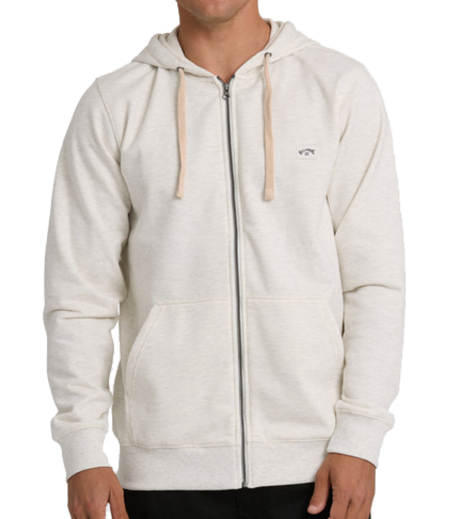 Billabong Billabong Mens  All Day Zip Oatmeal Heather  BL000834