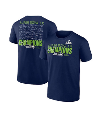Fanatics Fanatics Mens Seahawks SBLX Autograph Signing TShirt Navy