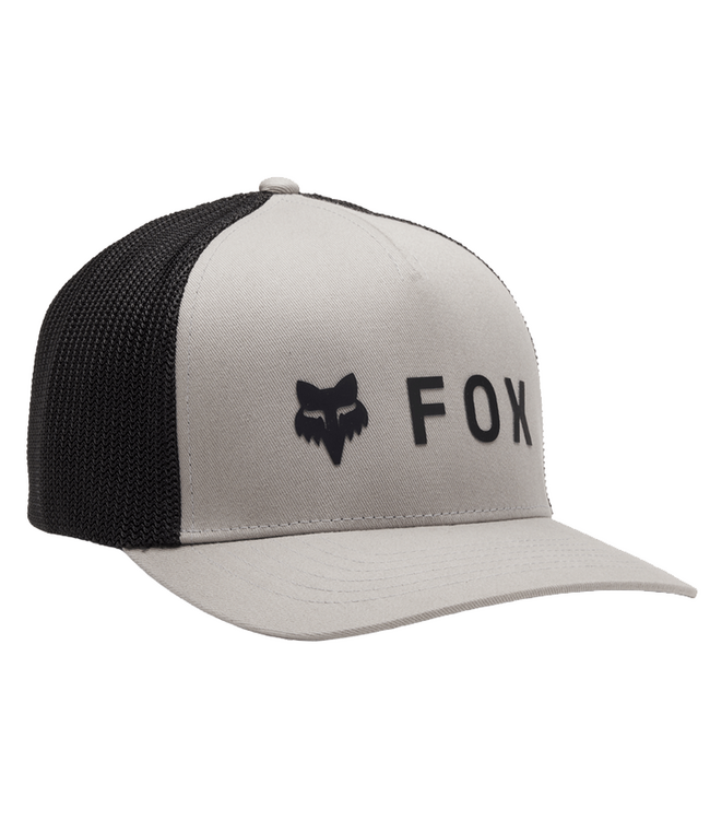 Fox Fox Mens Absolute Flex Fit Hat Steel Gray