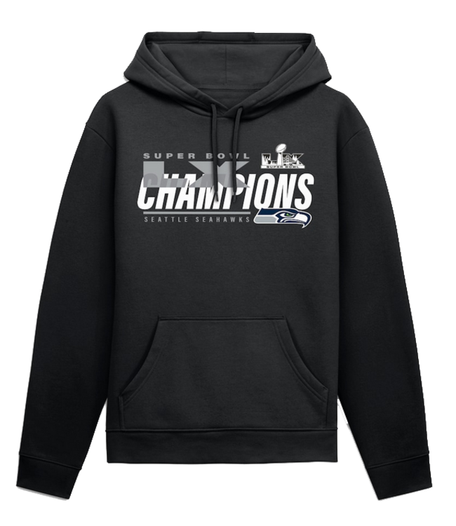 Fanatics Fanatics Mens Seahawks SBLX Iconic Victory Hoodie Black