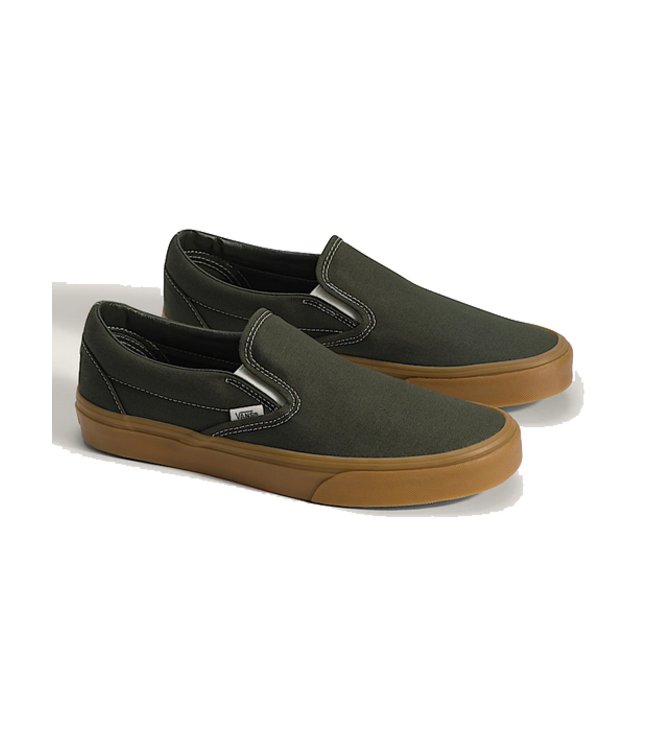 Vans Vans Mens Classic Slip On Gum Obsidian Fern VN000DAHFRN
