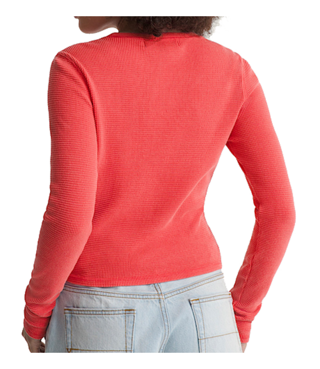 Vans Vans Wmns Teri Waffle Knit Long Sleeve Crop VN000TBQFO9