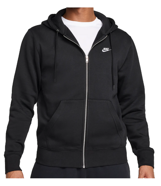 nike Nike Mens Club BB Full Zip Hoodie FN3861 010