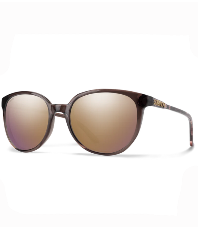 Smith Smith Cheetah ChromaPop Rose Tortoise Polar Rose Gold Mirror