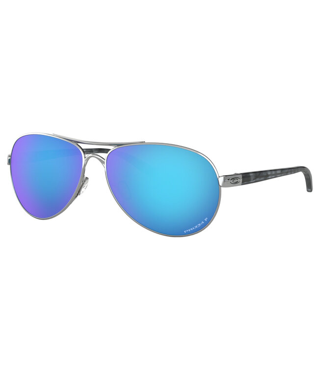 Oakley Oakley Feedback Polished Chrome Prizm Sapphire Polar 4079 3359