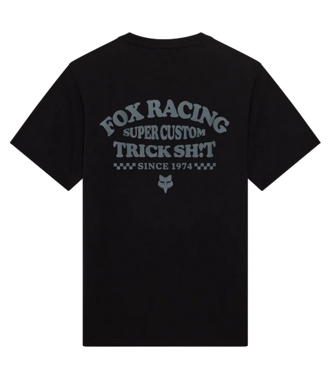 Fox Fox Mens Trick 195 Original TShirt Black