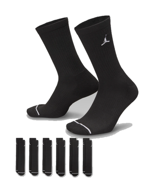 Jordan Jordan Every Day Cushioned Crew Socks 6 Pack HV6228 010
