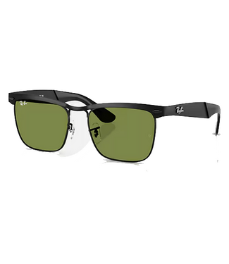 Ray Ban Ray Ban Wayfarer Deluxe Matte Black W/Green ORB3875