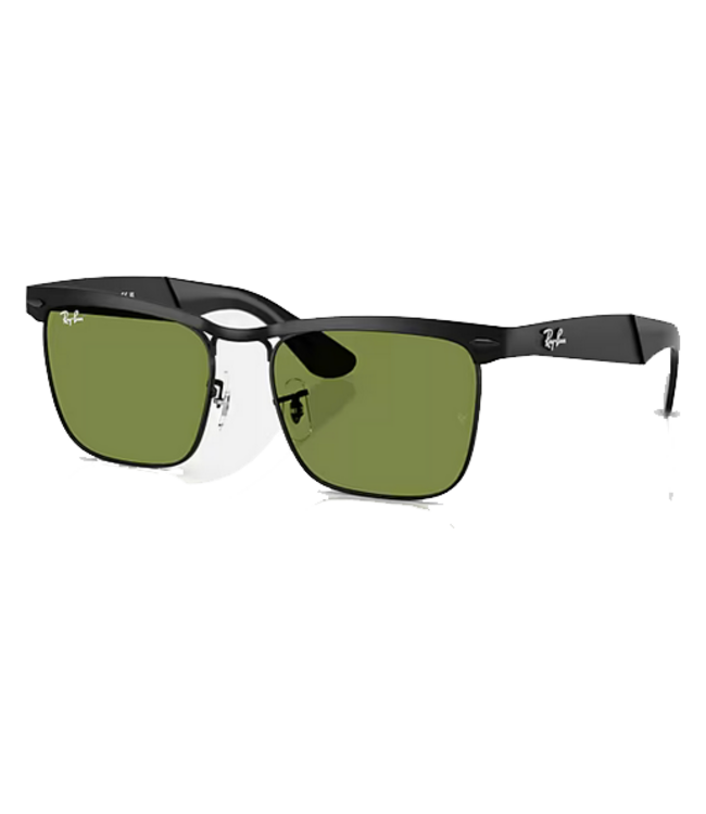 Ray Ban Ray Ban Wayfarer Deluxe Matte Black W/Green ORB3875