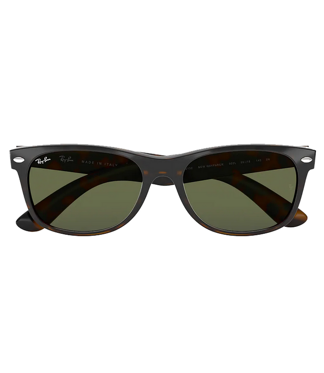 Ray Ban Ray Ban New Wayfarer Tortoise G15 Green 0RB2132 902