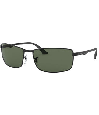 Ray Ban Ray Ban Black W/Polar Green Lens 0RB3498