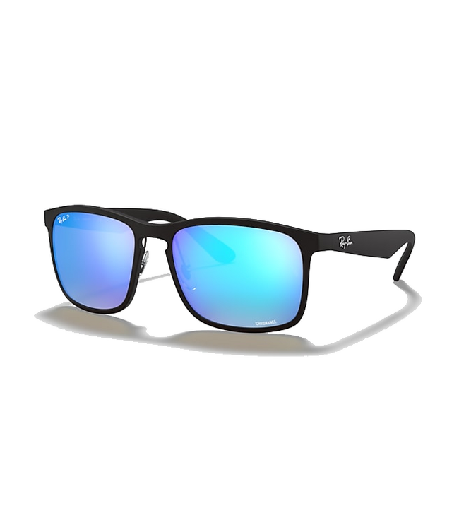 Ray Ban Ray Ban 0RB4264 Matte Black Green Mirror Blue 0RB4264 601SA1
