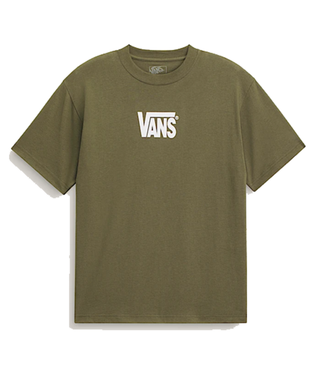 Vans Vans Mens Stretch Logo Mossy TShirt VN000SWDFR1