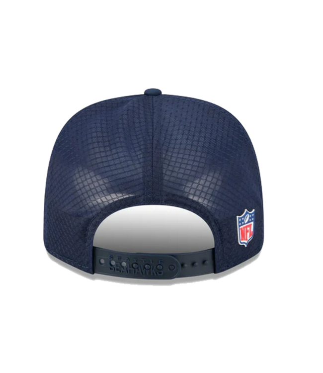 New Era New Era Mens NFL 25 Seahawks Snapback 970 On Field Performance Sideline Collection