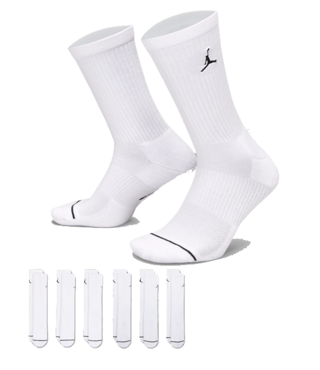 Jordan Jordan Every Day Cushion Crew 6pk HV6228 100
