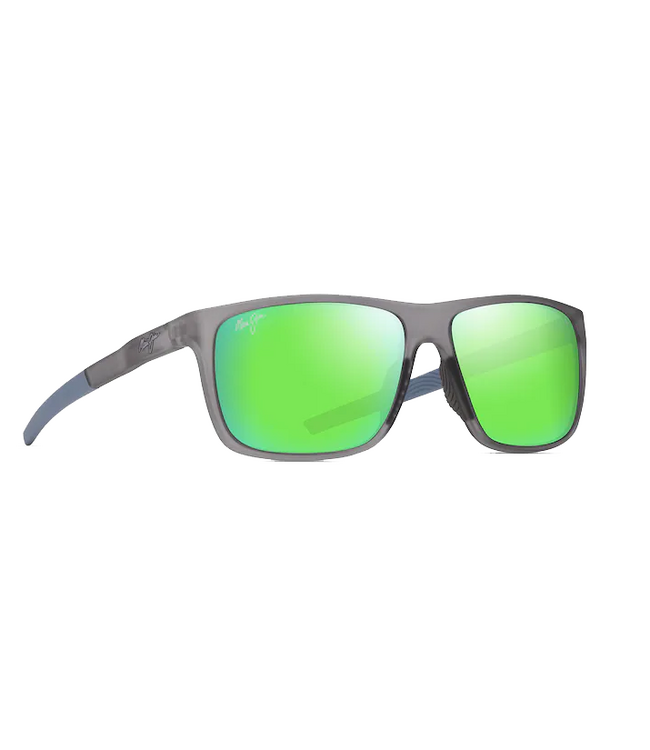 Maui Jim Maui Jim Green Mirror Lehopulu Matte Transparent Grey GM598 14