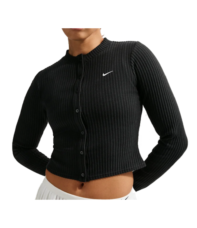 nike Nike Wmns NSW Chill Knit Wide Rib Cardigan IF0234 010
