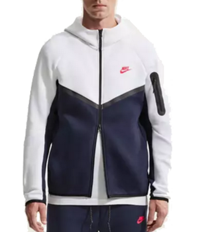 nike Nike Mens Tech Fleece Windrunner Full Zip Wind Runner Hoodie HV0949 100
