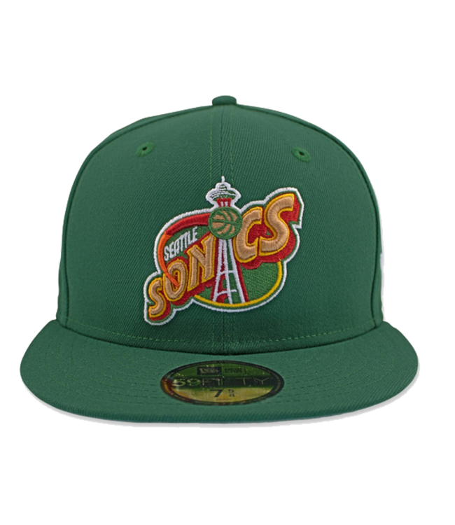 New Era New Era Mens Seattle Super Sonics OTC Hardwood Classic 59Fifty  Fitted Hat
