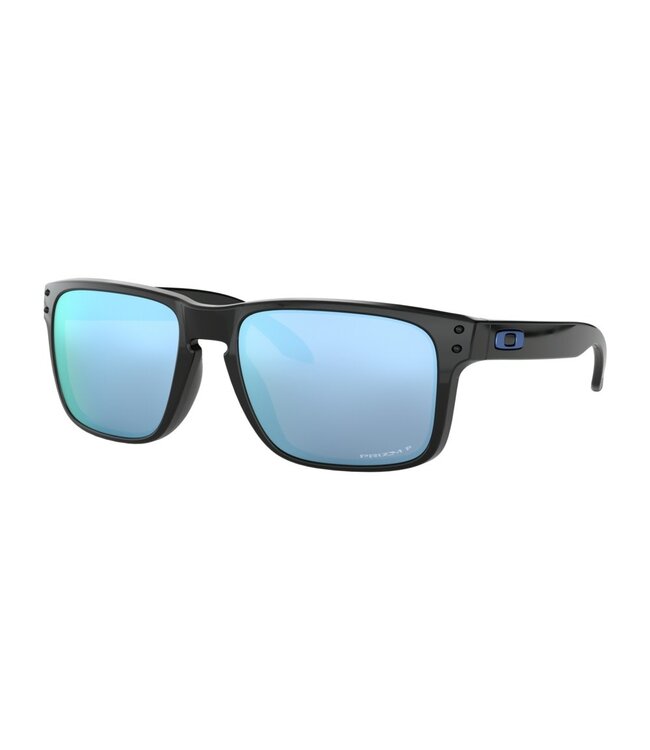 Oakley Oakley Holbrook Polish Black Frame Prizm Deep H2O Polar Lens 9102 C155