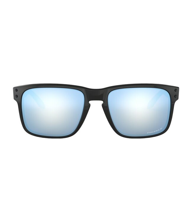 Oakley Oakley Holbrook Polish Black Frame Prizm Deep H2O Polar Lens 9102 C155