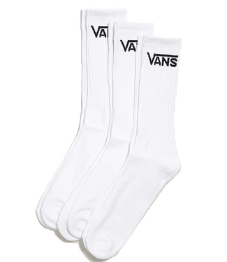 Vans Vans 3 Pk Classic Crew ROX Socks White VN000F0XWHT