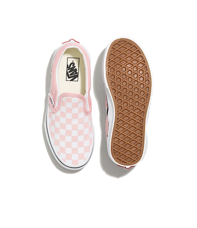 Vans Vans Youth Clasic Slip On Checker Powder Pink VN0A5KXM99H
